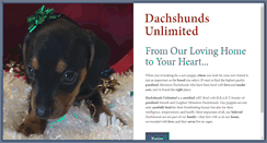 Desktop Screenshot of dachshunds-unlimited.com